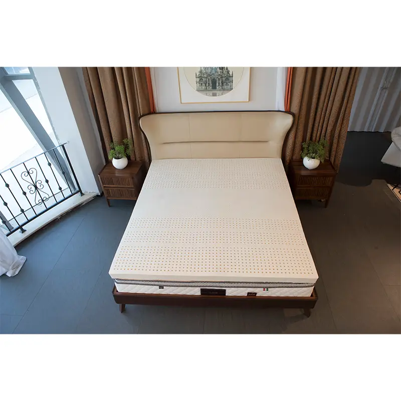 Queen Size 7-зона плосък латекс матрак